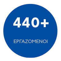 440+ εργαζόμενοι